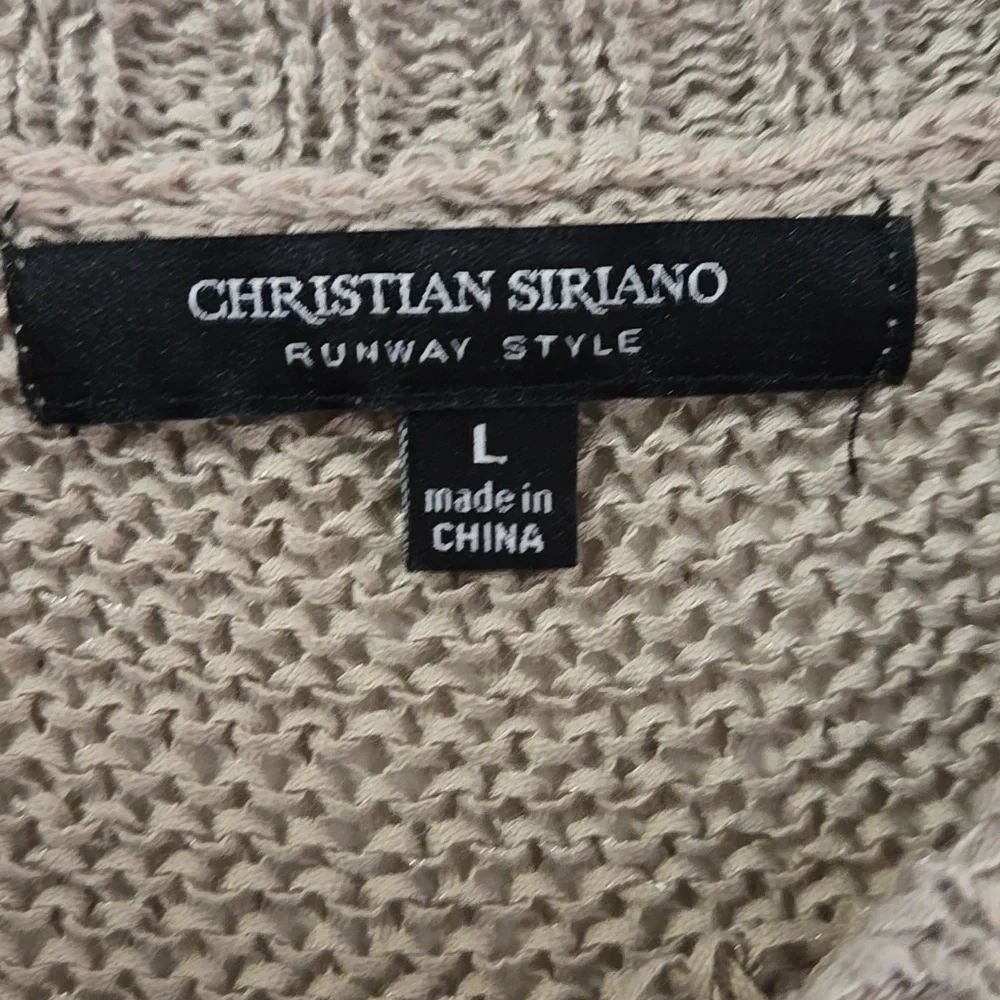 Christian Siriano Netted Top